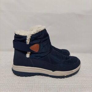 Ryka Aubonne Gore Size 7M Womens Blue Water Repellent Ankle Boots‎